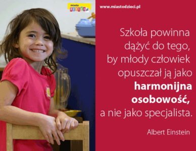 Złote myśli Alberta Einsteina o szkole Szkolne cytaty i sentencje