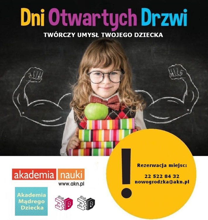 Dni Otwartych Drzwi – Twórczy umysł Twojego Dziecka