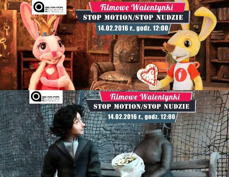 FILMOWE WALENTYNKI: STOP MOTION / STOP NUDZIE – warsztat filmowy