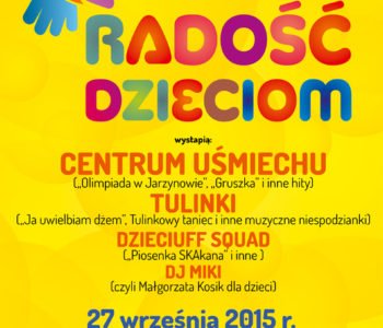 KONCERT DAJEMY RADOŚĆ DZIECIOM