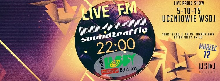 Live FM Radio Show – Radio Hobby i Soundtraffic 12.03 WSDJ Studio