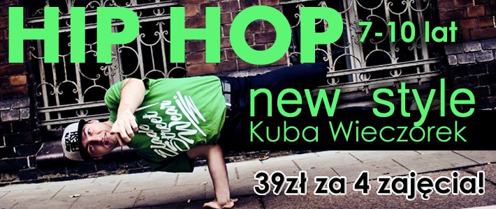 Nowy kurs Hip Hop dla dzieci w Bestime