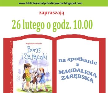 Spotkanie z Magdaleną Zarębską