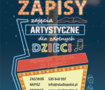 Zajęcia otwarte w Studio Artystycznym Polot