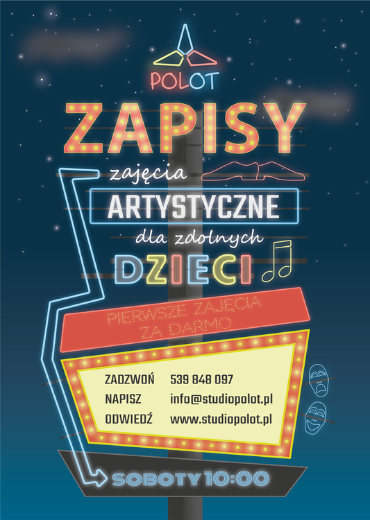 Zajęcia otwarte w Studio Artystycznym Polot