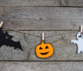 Zawieszki z filcu na halloween zabawy dla dzieci