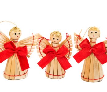 aniołki ze słomy zabawy świąteczne dla dzieci