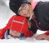 Nauka jazdy na nartach dziecko