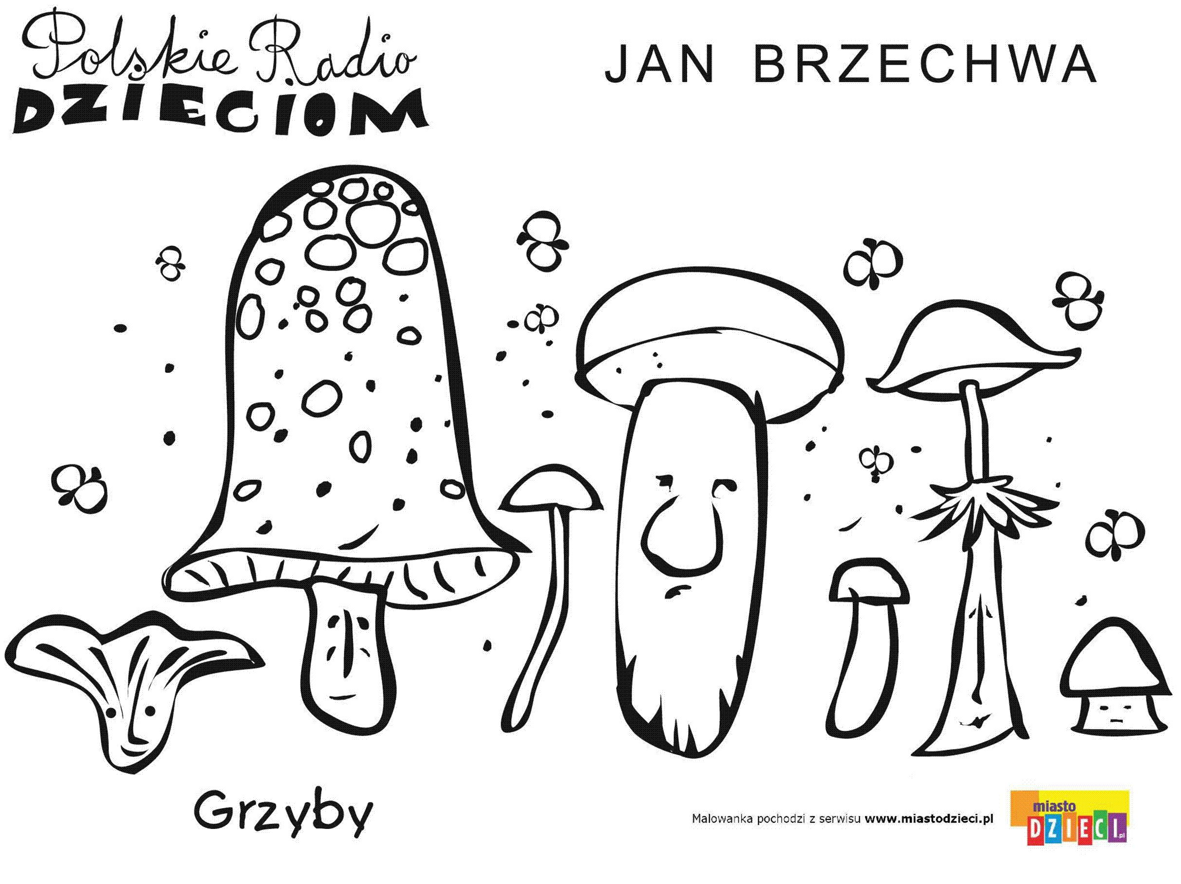 Kolorowanka - Jan Brzechwa