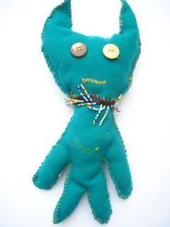 Domowy potwór na halloween