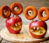 przepis na potwory z jabłek i ciastek