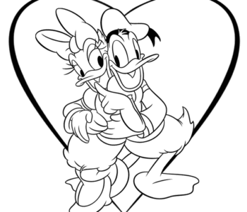 myszka miki i kaczor Donald kolorowanki Disneya