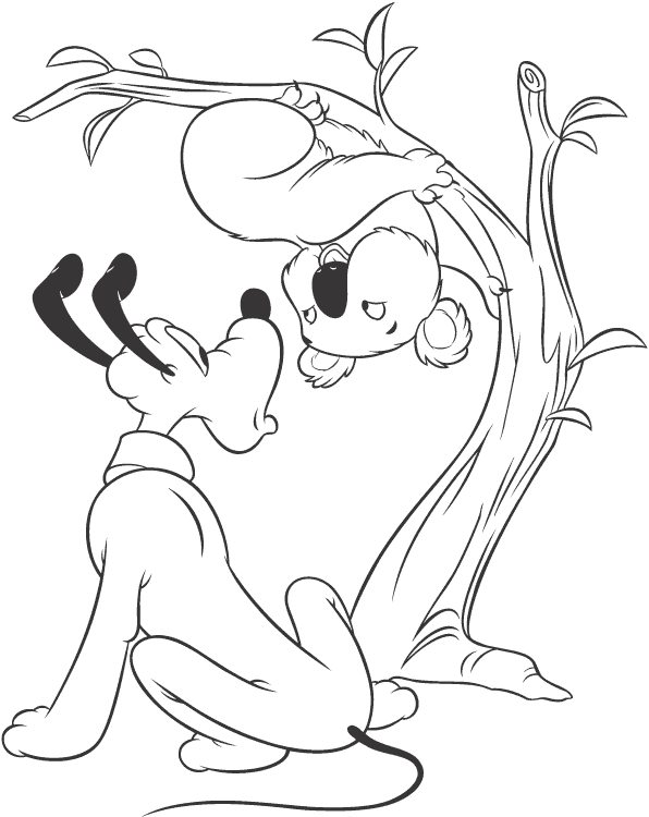 Myszka Miki kolorowanki Disneya