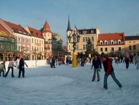 Curling na pszczyńskim lodowisku