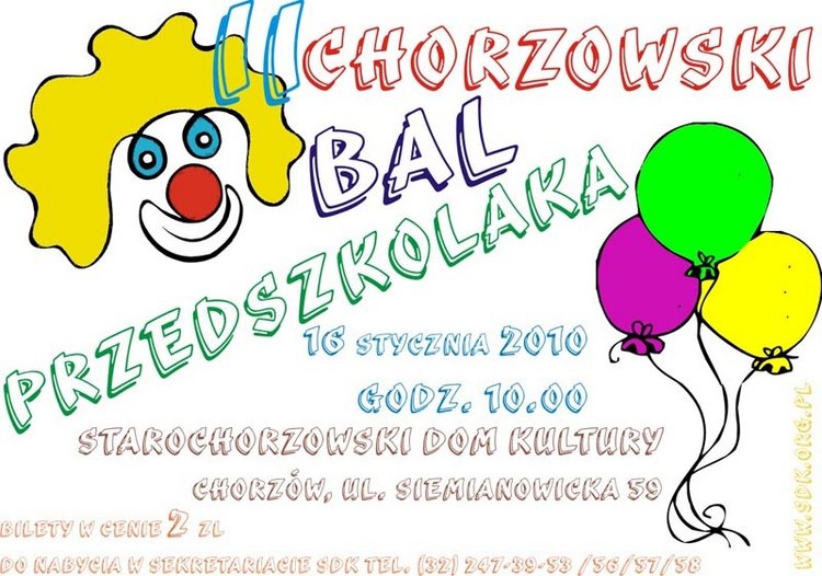 II Chorzowski Bal Przedszkolaka