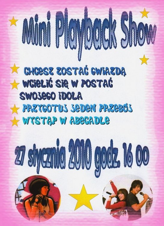 Mini Playback Show – Abecadło – Olsztyn