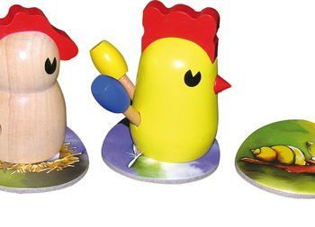 Skubane kurczaki ćwiczą pamięć!