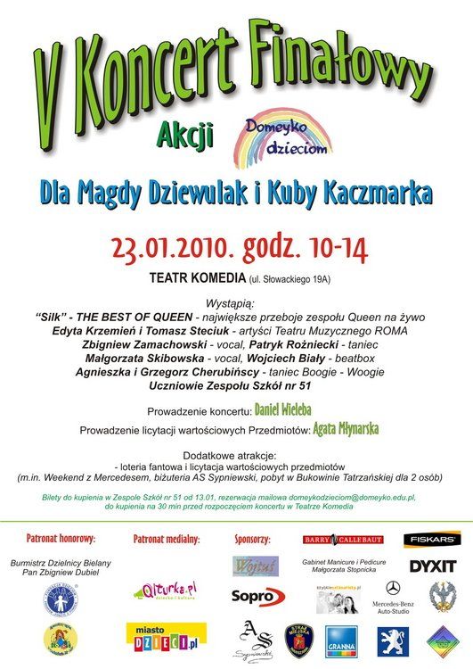 V Akcja charytatywna Domeyko Dzieciom