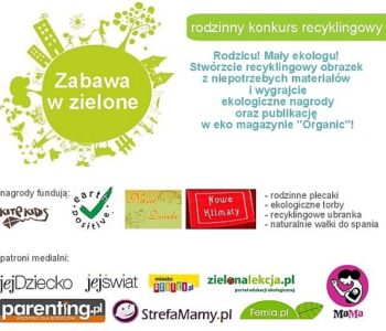 Zabawa w zielone – rodzinny konkurs recyklingowy