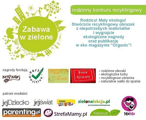 Zabawa w zielone – rodzinny konkurs recyklingowy