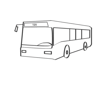 Kolorowanka - Autobus