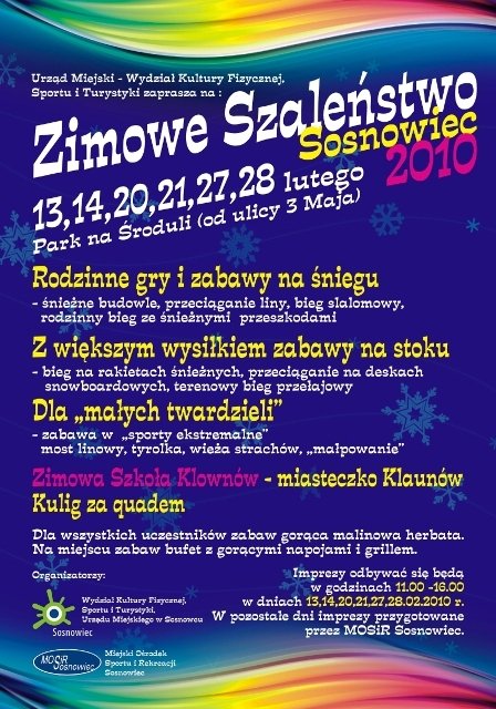 Zimowe szaleństwo Sosnowiec 2010