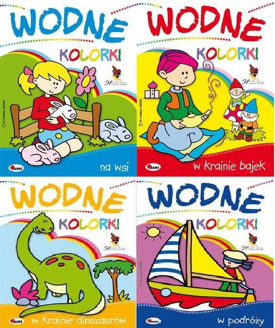 Malowanie wodą to fajna zabawa!