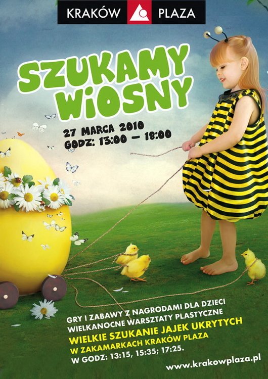 Poszukiwanie wiosny w Kraków Plaza