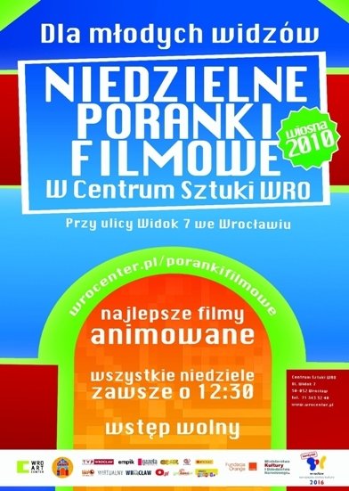 Prezentacje filmów animowanych w ramach cyklu Przedszkole Mediów