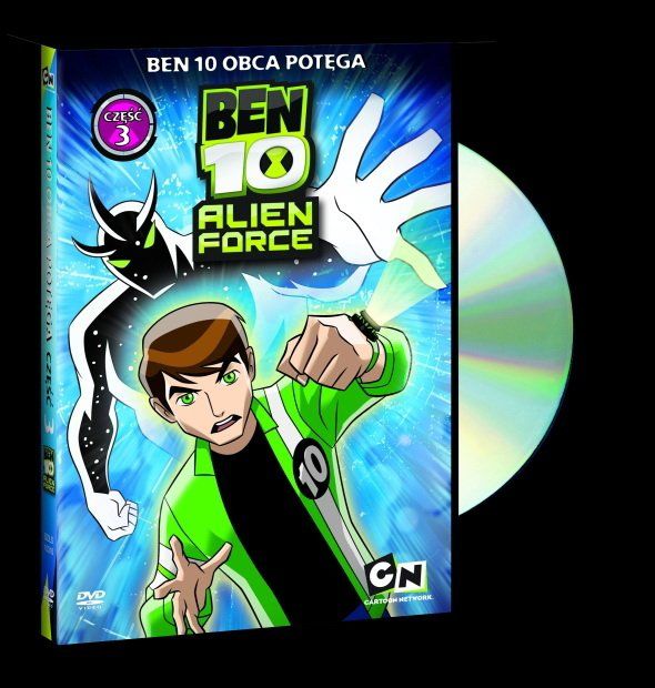 Seria filmów Ben 10 – Obca potęga cz.1-3 już na DVD!
