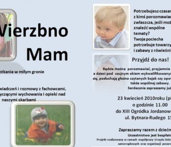 spotkania dla rodziców w Warszawie