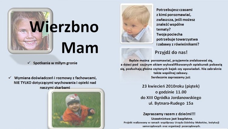 spotkania dla rodziców w Warszawie