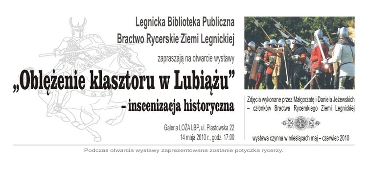 Oblężenie klasztoru w Lubiążu – inscenizacja historyczna w Legnicy