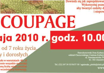 Warsztaty DECUPAGE dla dzieci