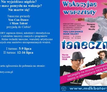 Lato w mieście 2010 – Warsztaty Taneczne w Chorzowie