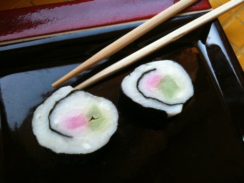Mydełko-sushi