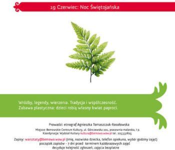 Noc Świętojańska warsztaty