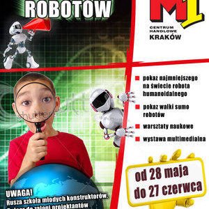 Poznaj świat Robotów w M1 Kraków