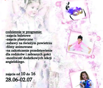Teatr Pas i 1Academy zapraszają dzieci na obóz stacjonarny do Michałowic