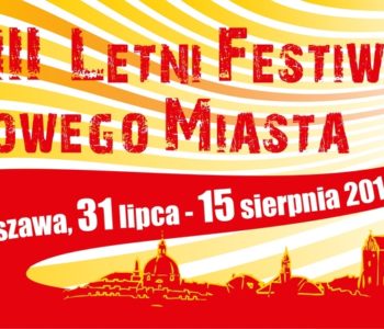 Festiwal Nowego Miasta w Warszawie