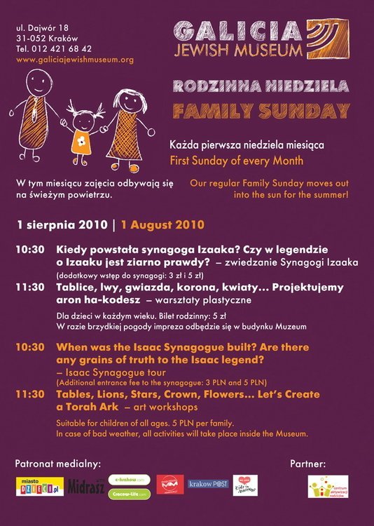 wakacyjne zajęcia dla dzieci i rodziców w Krakowie