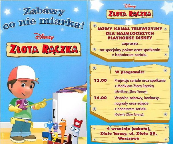 Maniek Złota Rączka w Polsce