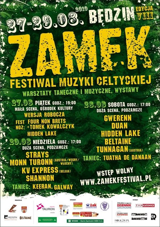 VIII Festiwal Muzyki Celtyckiej w Będzinie