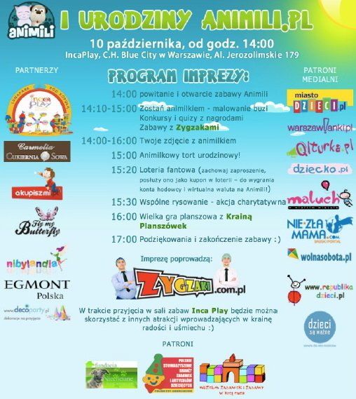 1 urodziny serwisu Animili.pl