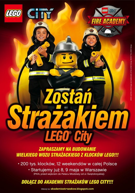 Akademia Strażaków Lego w M1 Radom