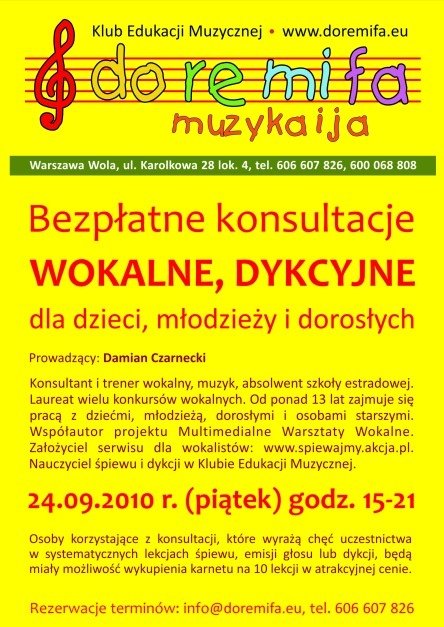 spotkania dla dzieci w Warszawie