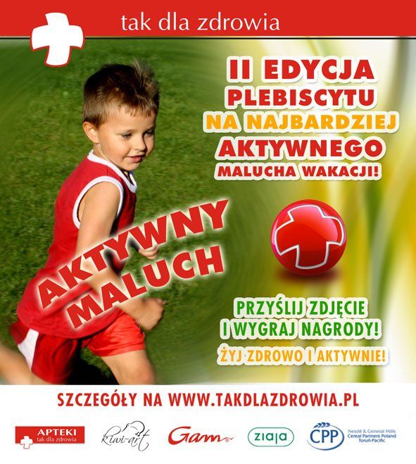 tak! dla zdrowia – Plebiscyt na Najbardziej Aktywnego Malucha Wakacji