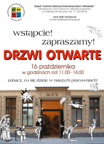 DRZWI OTWARTE w Centrum Edukacji Kulturalnej we Wrocławiu