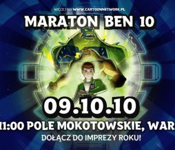 Maraton Ben 10 na Polu Mokotowskim