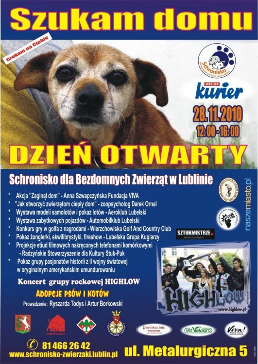 Dzień otwarty w schronisku dla zwierząt